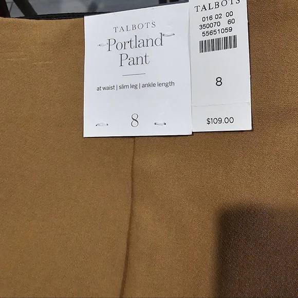 Talbots Elegant Women's Pants Size 8 - Picture 3 of 7